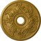 Ekena Millwork Acanthus Twist Medallion (Canopies up to 8 3/8"), 23 5/8"OD x 4 5/8"ID x 1 7/8"P, Pharaohs Gold CM23ACPGS - alternate 1